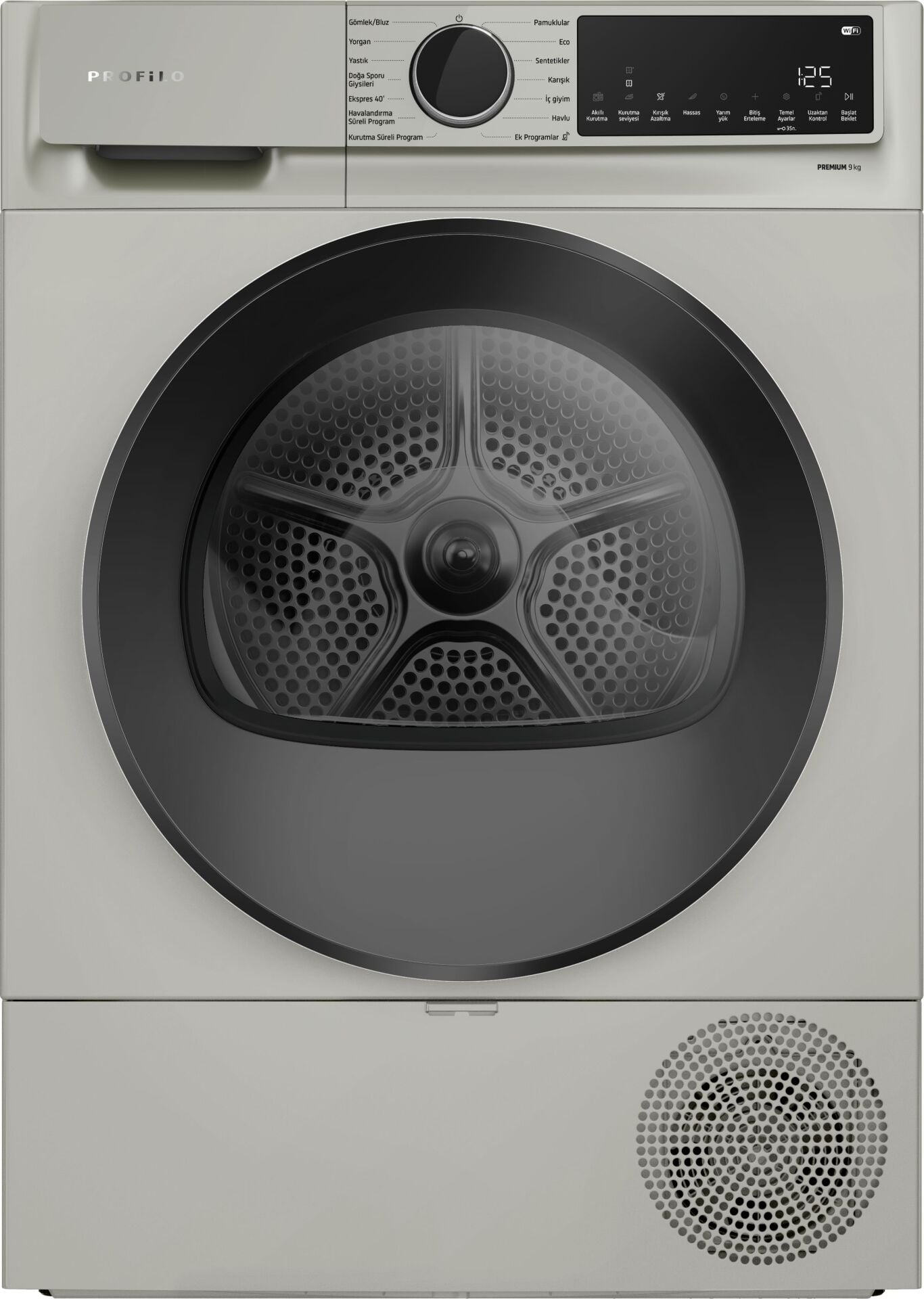 Profilo KM0961XJTR 9 kg Kurutma Makinesi